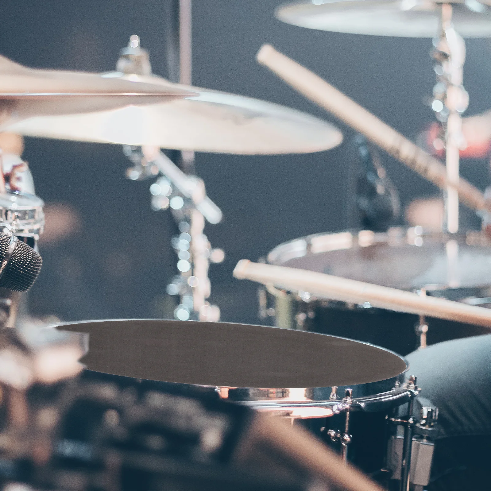 1Set Drum Oefenpad 12 Inch Noise Mute Pad met Stokken Lichtgewicht Draagbare Drumkit voor Beginners Professionals Gebruik