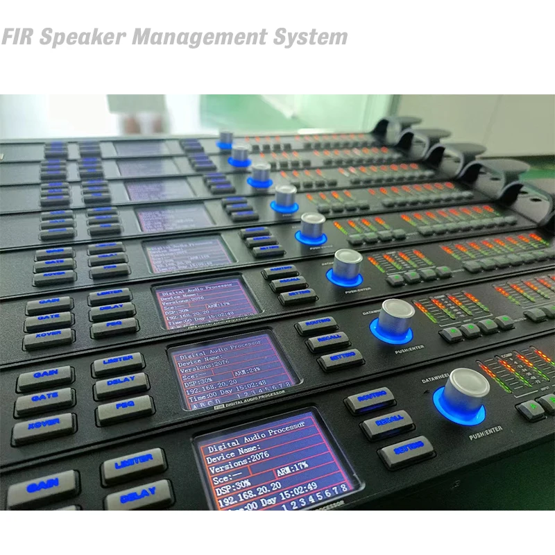 

Digital Audio Processor 4X8 Channel Professional Stage Crossover Effect Processor