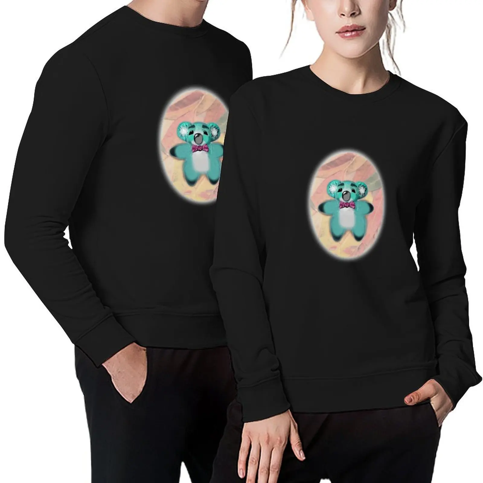 

Koala Cuteness One of Australia's Favourite Unique Animals Pullover fashion men korean style clothes sweatshirts