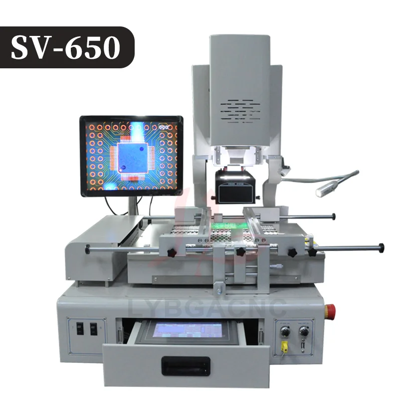 Rework Station Fully Automated Shuttle Star Reworking Solder Station Optical Focus 70*70mm  Vacuum Pump