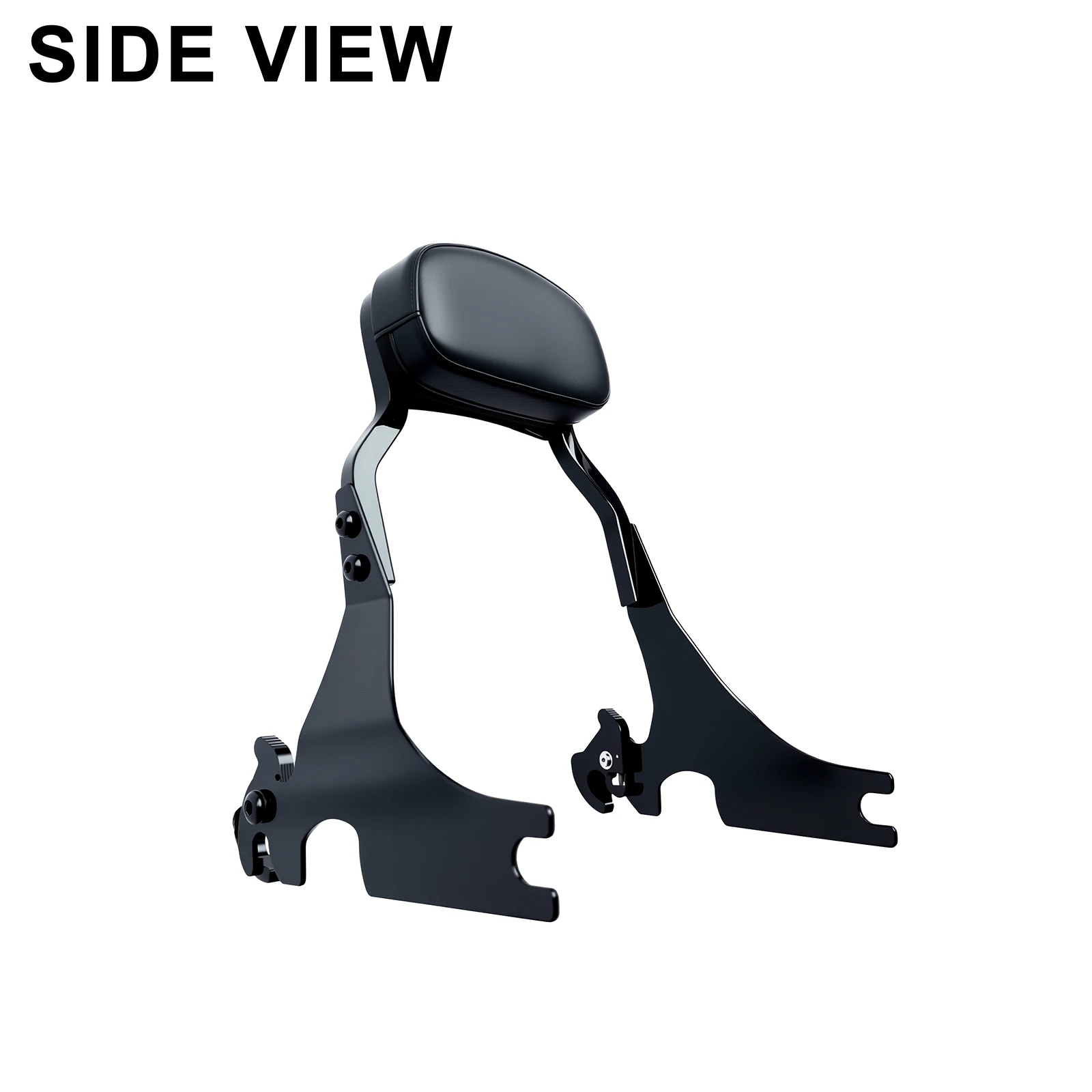 

Short Motorcycle Passenger Seat Sissy Bar Shelf Backrest For Harley Davidson Sportster XL XL883 883 1200 Forty Eight 48 2004-23
