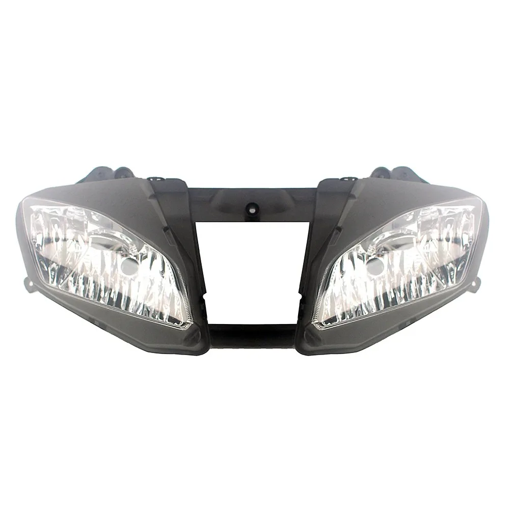 Motorcycle Front Headlight Lamp Assembly For Yamaha YZF-R6 2006 2007 Clear Lens