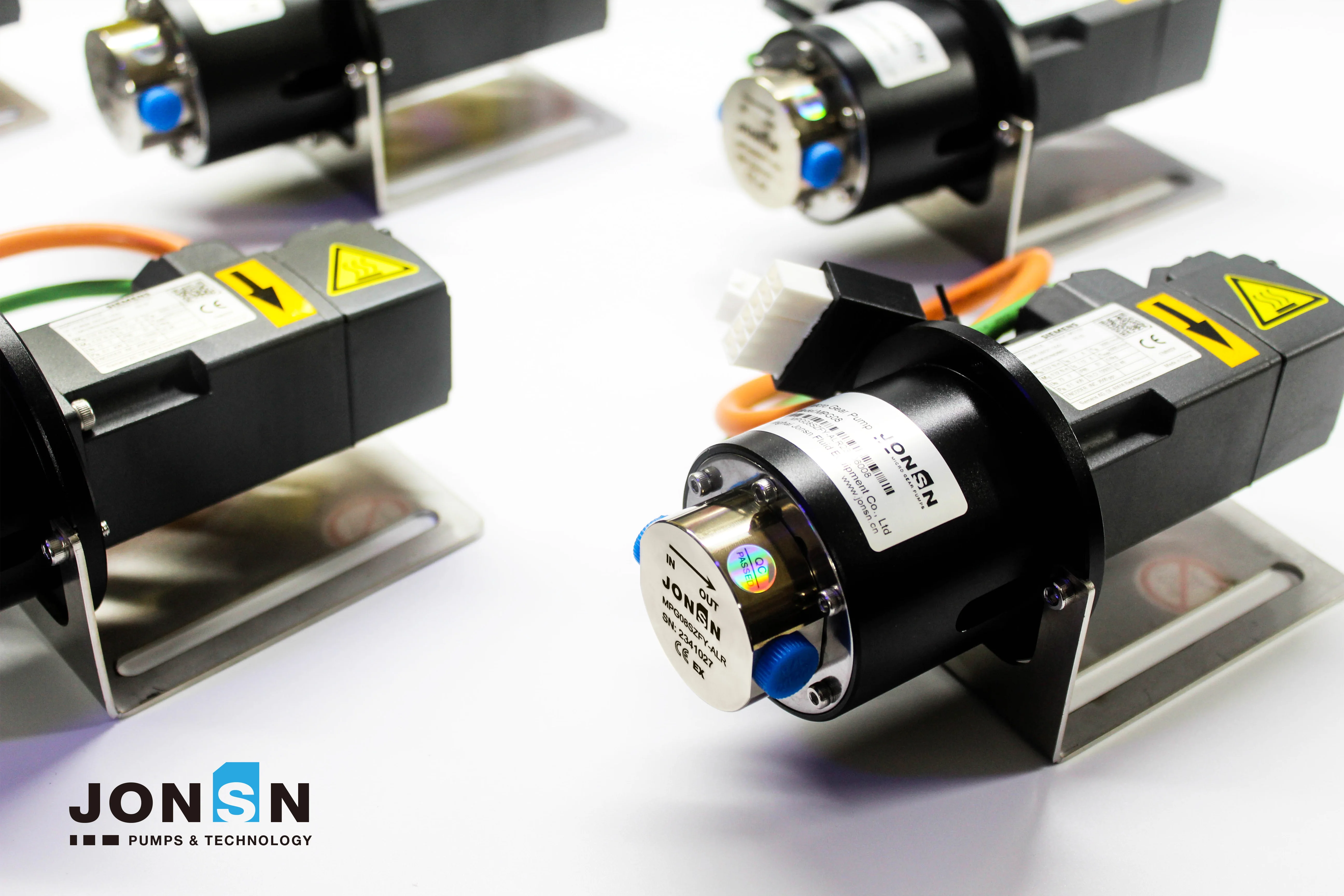 

2026 new 316L stainless steel high-pressure small water pump metering micro magnetic drive stepper motor OEM gear pump head