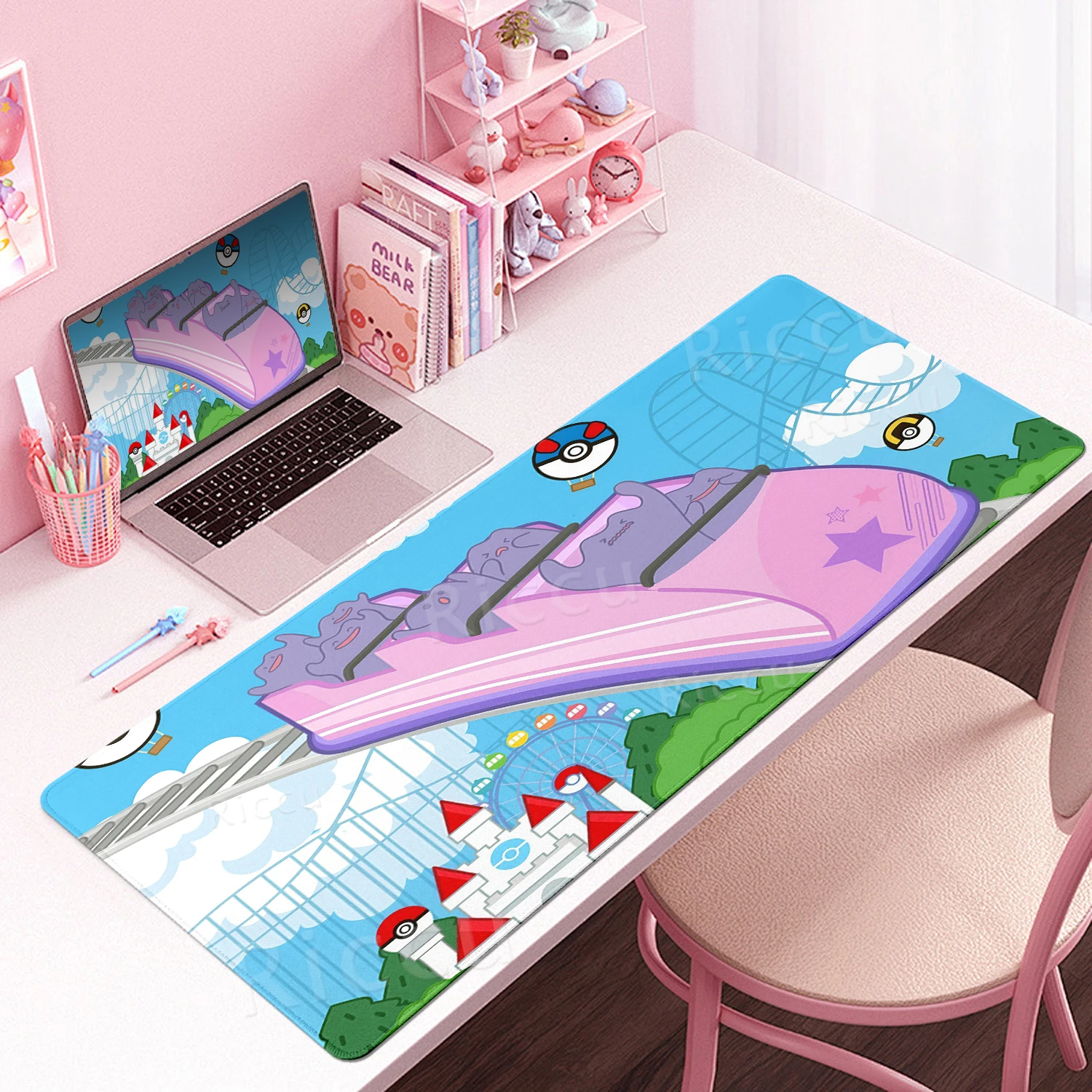 Nouvelle Tapisserie de Jeu Est - Desk Setup Accessories Aesthetic avis et prix