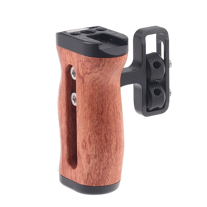 

Camera Rabbit Cage Universal Wooden Side Handle Multifunctional, Portable Handle Photography Rabbit Cage Expansion Accessories