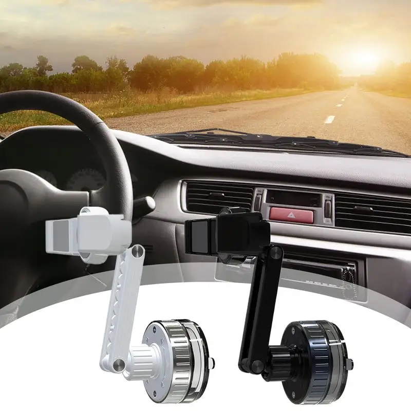 Soporte de succión para teléfono de coche, soporte estable para parabrisas, estante para teléfono móvil, soporte Flexible para teléfono inteligente al vacío, soporte de montaje para vehículo