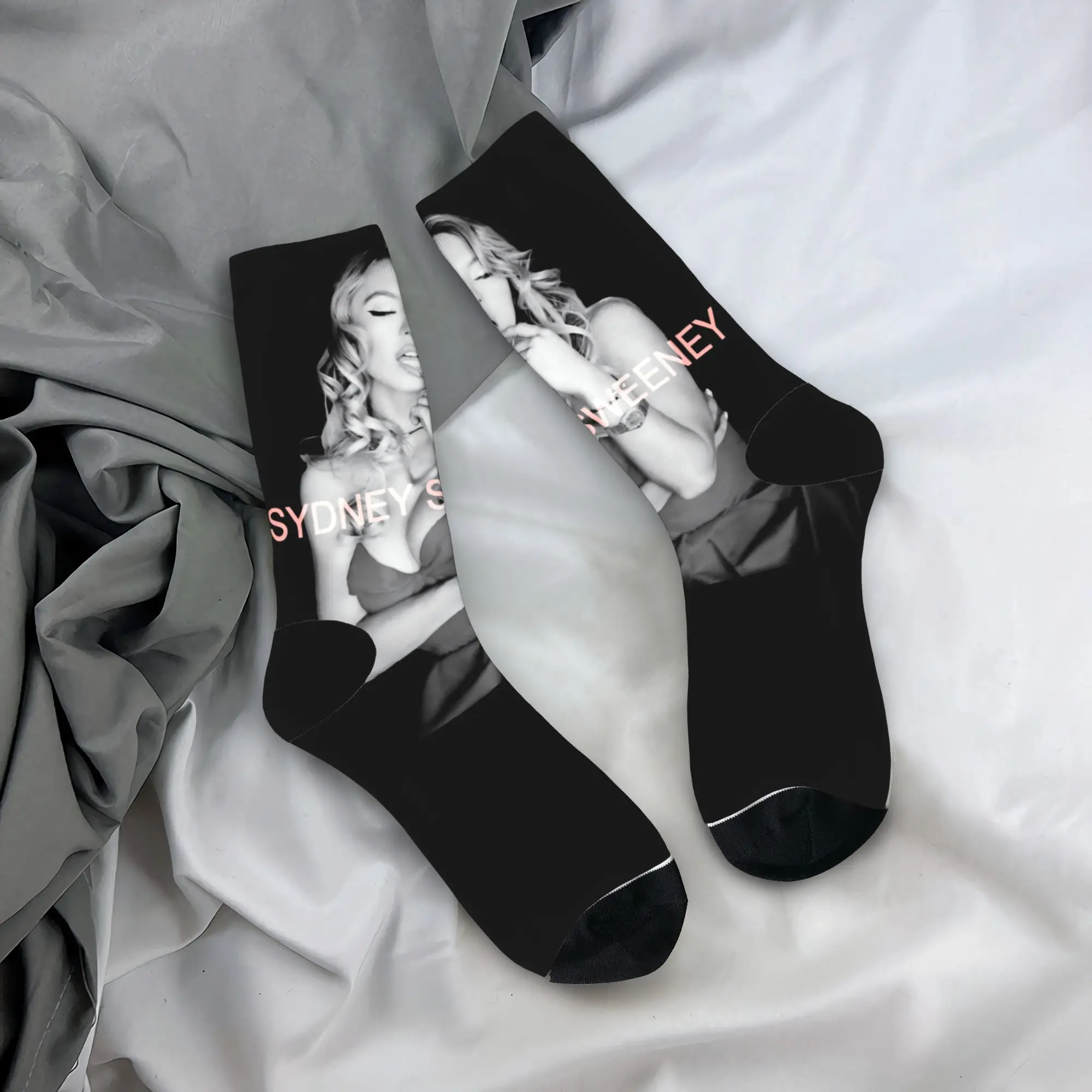 جوارب سيدني سويني، جوارب قوطية للزوجين، جوارب جري متوسطة ناعمة، جوارب ربيعية مضادة للانزلاق #1