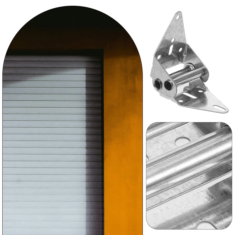 

4Pcs Garage Door Hinges Thickened Heavy Duty Replacement Hinge Set for Home Residential Garage Door Accessories