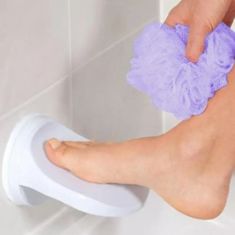 Suction Cup Shower Foot Rest No Punching Suction Cup Step Non-Slip Washing Foot Wear Shoe Pedals Holders Bathroom Products