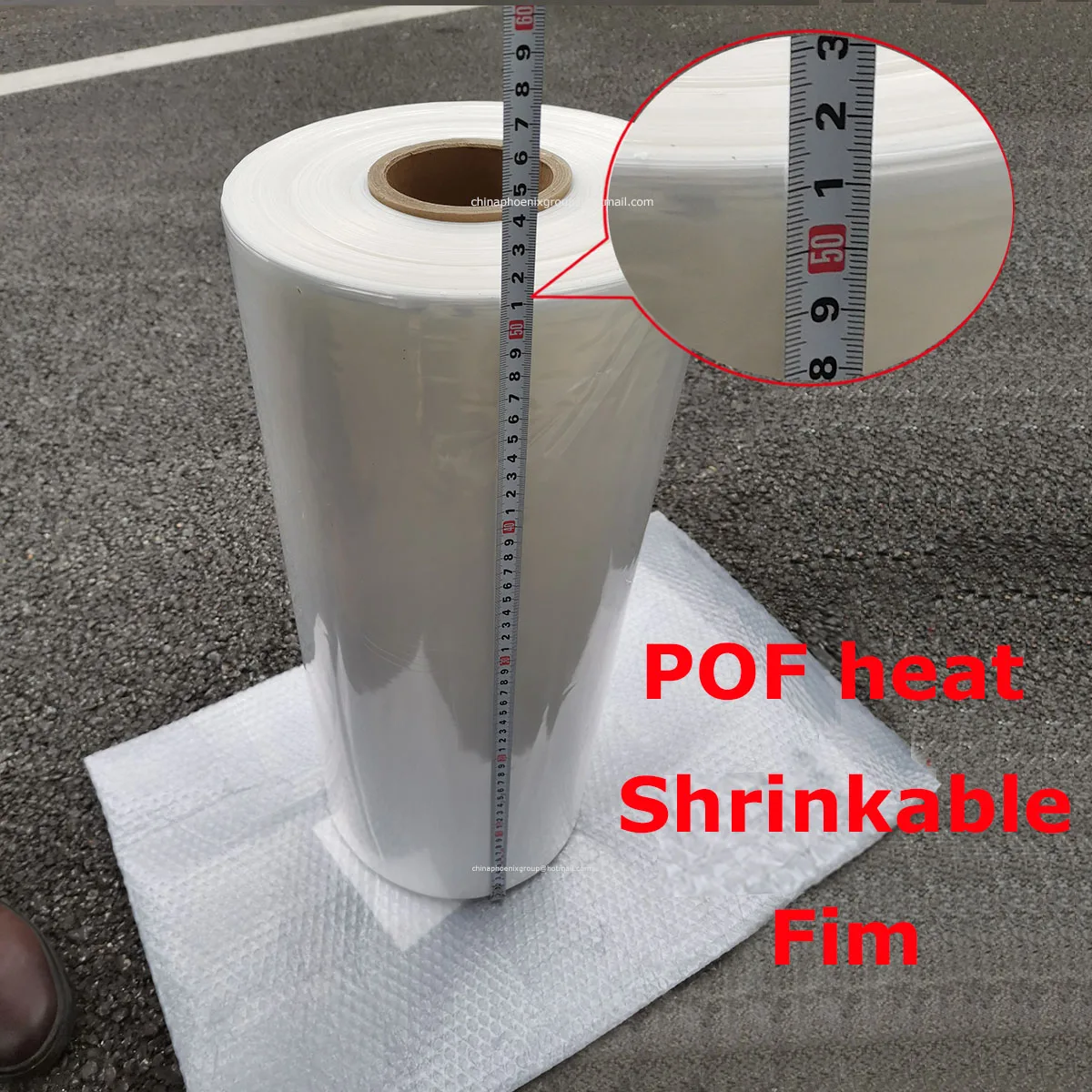 

POF Heat Shrink Wrap Film Waterproof Laminating Film Transparent Heat shrinkable Bag For Soaps Bath DIY Product Gift Packaging