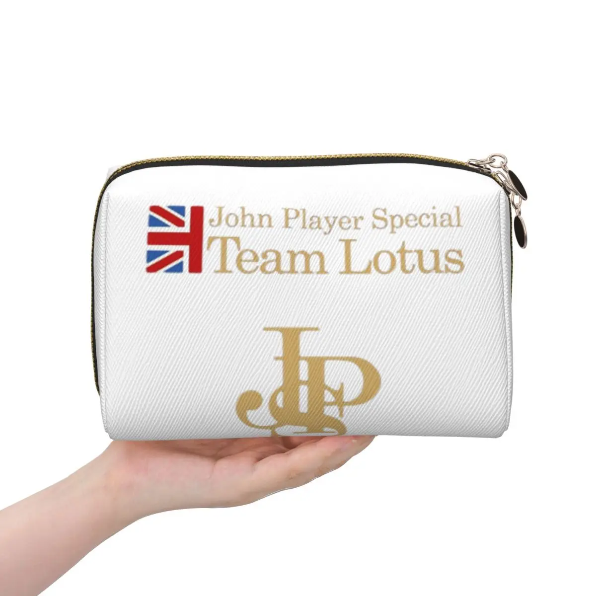 Jps John Player Special Team Lotus Women Cosmetic Bag Travel Makeup Organizer Pouch Toiletry Storage Dopp Kit Box