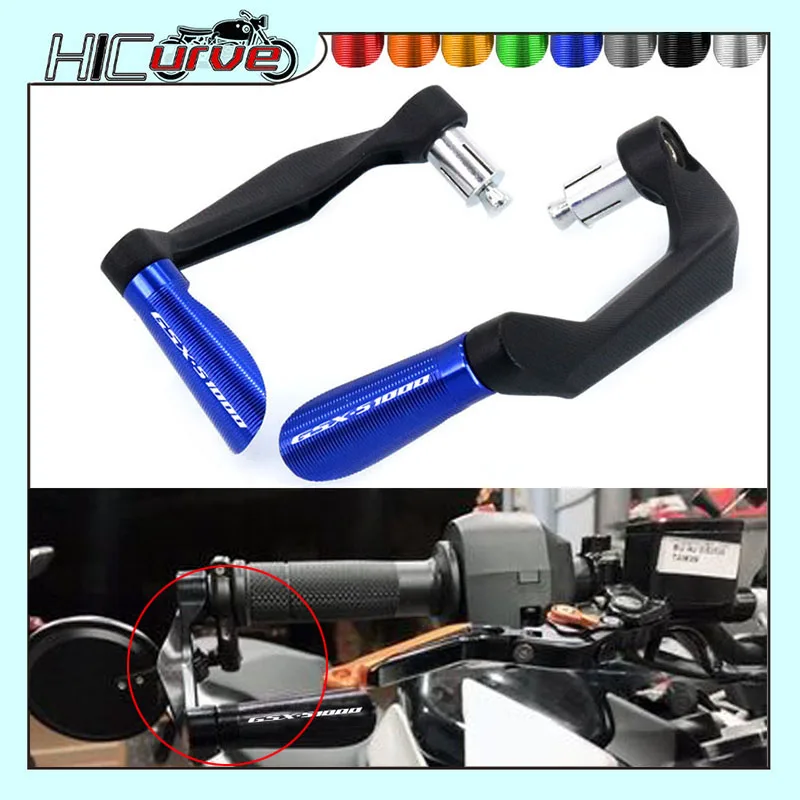 

Motocycle Handlebar Handle grips Bar Ends Brake Clutch Levers Guard Protector Fit For GSXS 1000 1000F GSXS1000F GSXS1000