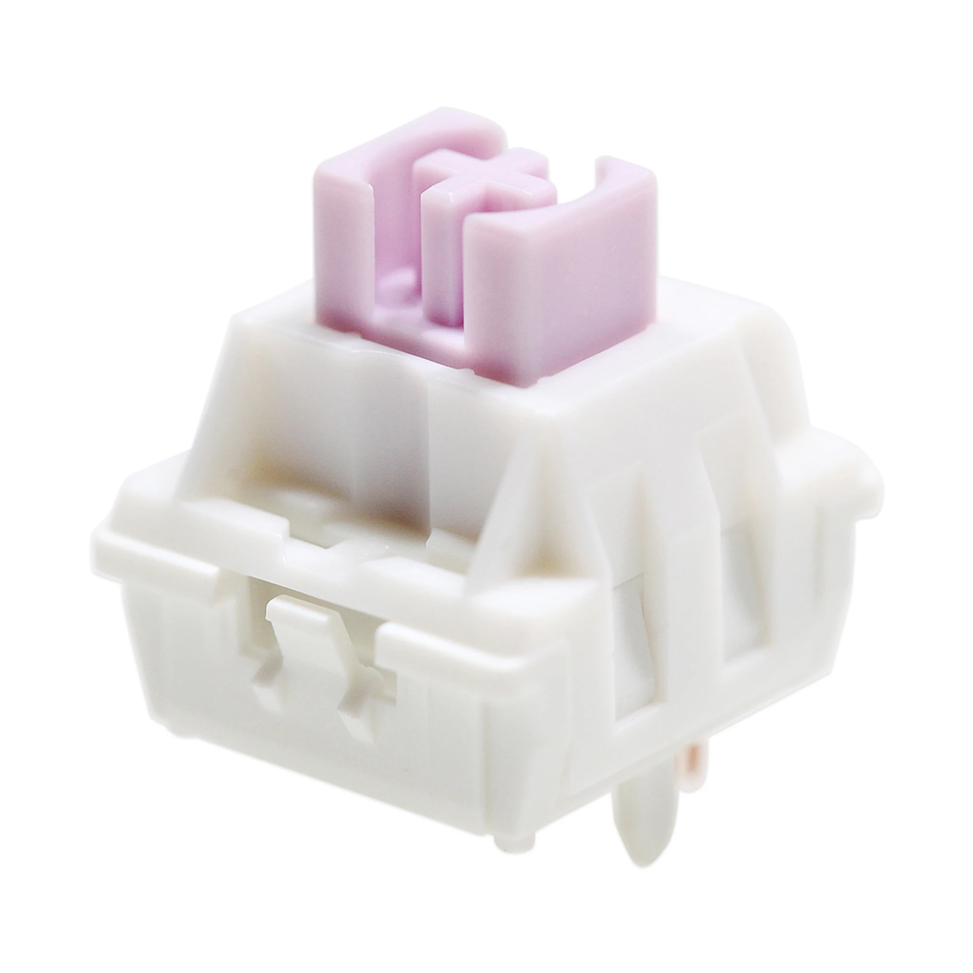 

JWICK Poi Milk Purple Tactile Switch 5pin RGB SMD 67g mx switch for mechanical keyboard 60m POM PA66 Gold Plated Spring