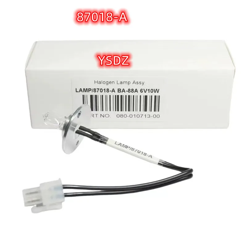 1PCS 87018-A For MIndray BA-88A BA-90 6V 10W Halogen Lamp Semi-auto Biochemistry Analyzer,BA88A Bulb new original in stock