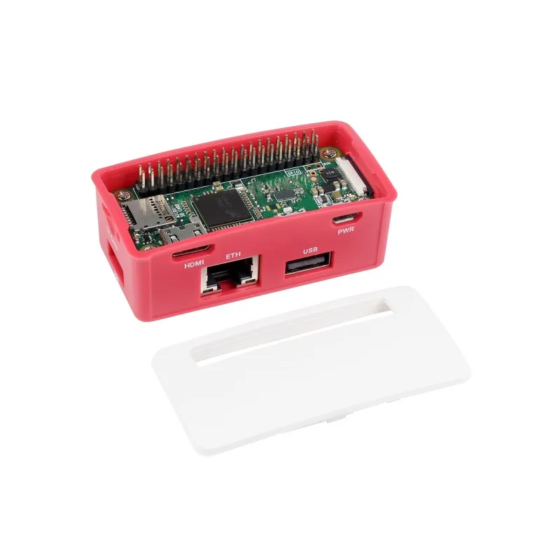 Caixa do cubo do ethernet/usb para a série zero do pi da framboesa, 1x rj45, 3x usb 2.0