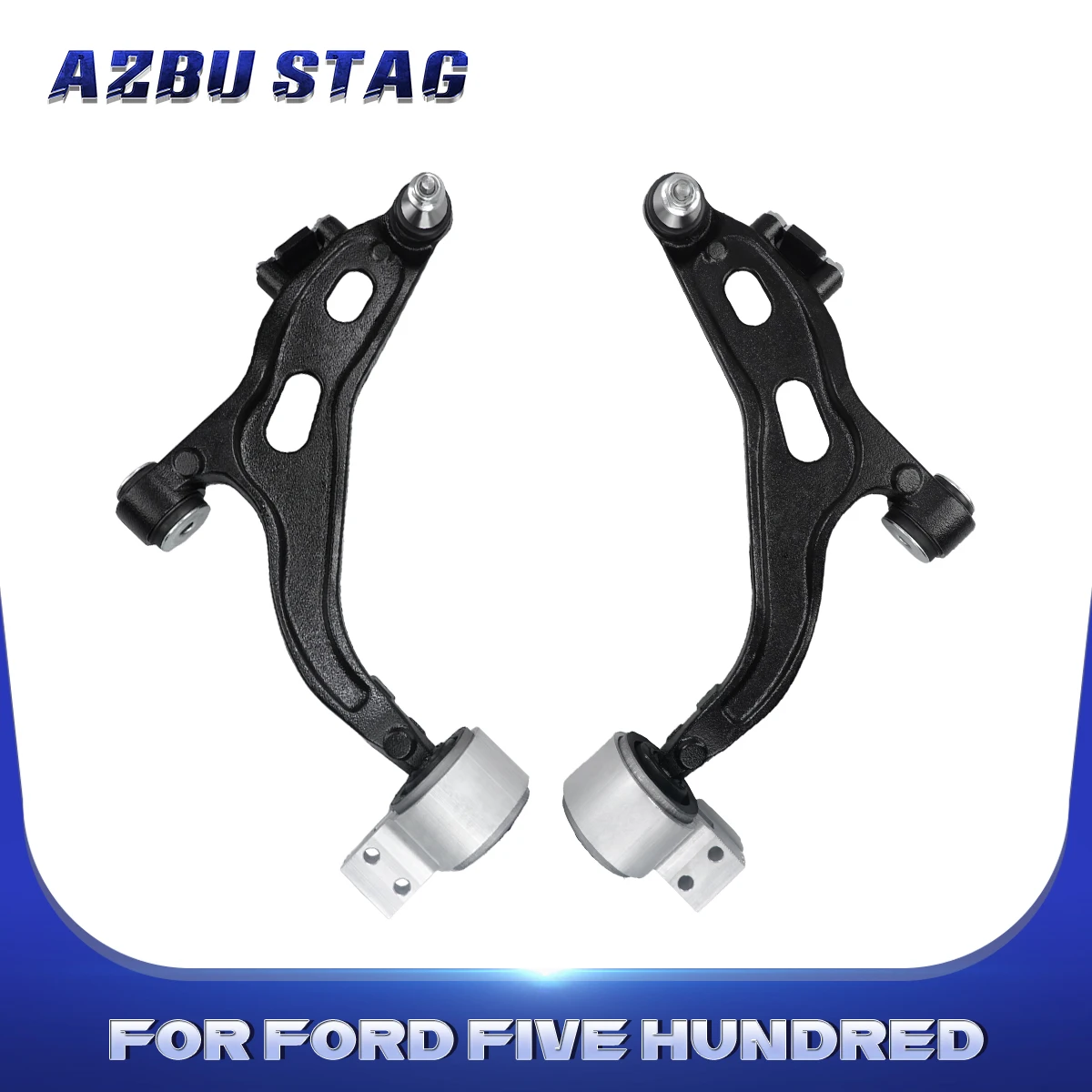 

AzbuStag 2Pcs Front Lower Lh Rh Control Arm Suspension for FORD FIVE HUNDRED FREESTYLE MERCURY MONTEGO AWD 2005 2006 2007