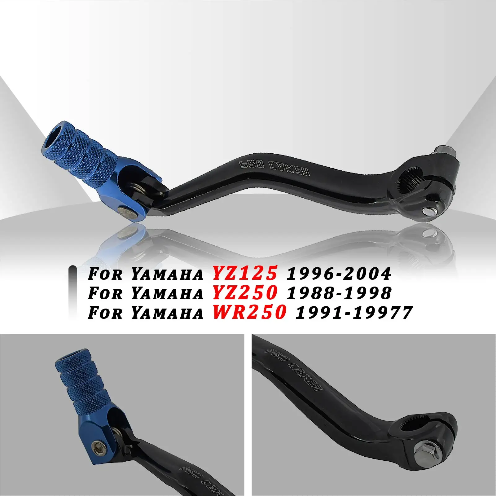 

For YAMAHA YZ125 YZ250 YZ250F YZ450F YZ250FX YZ450FX WR250F WR450F YZ 250 450 WR 250F 450F 1991-2020 CAKEN CNC Gear Shift Lever