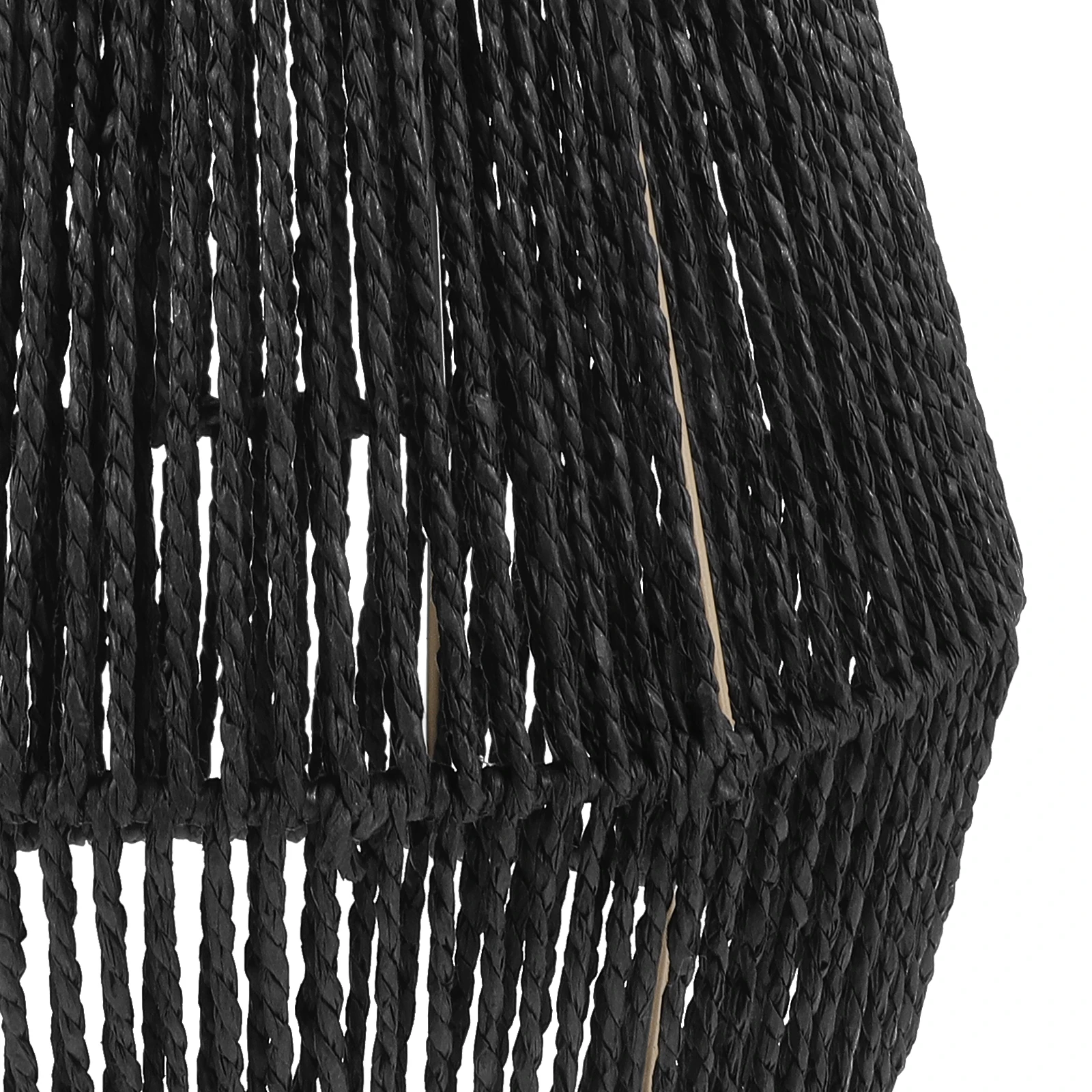 

Braided Vintage Lampshade Weave Paper Rope Light Natural Atmosphere Home Cafe Wedding Decoration Ceiling Lamp Shade