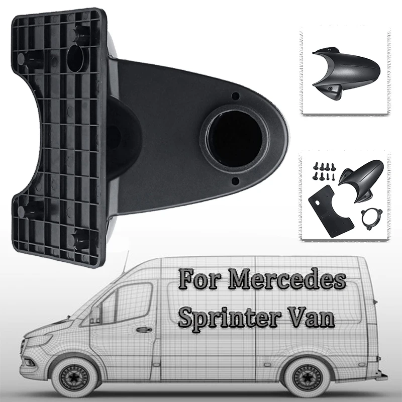 

1 Set Car Reverse Rear View Backup Camera Case Housing for Mercedes Sprinter Van Car Camera Replacement Housing Parts ABS
