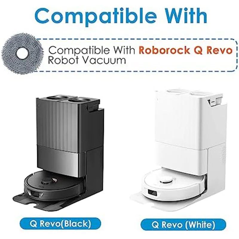 

AF95-Vacuum Mop Pads For Roborock Q Revo Robot Vacuum Cleaner Replacement Accessories