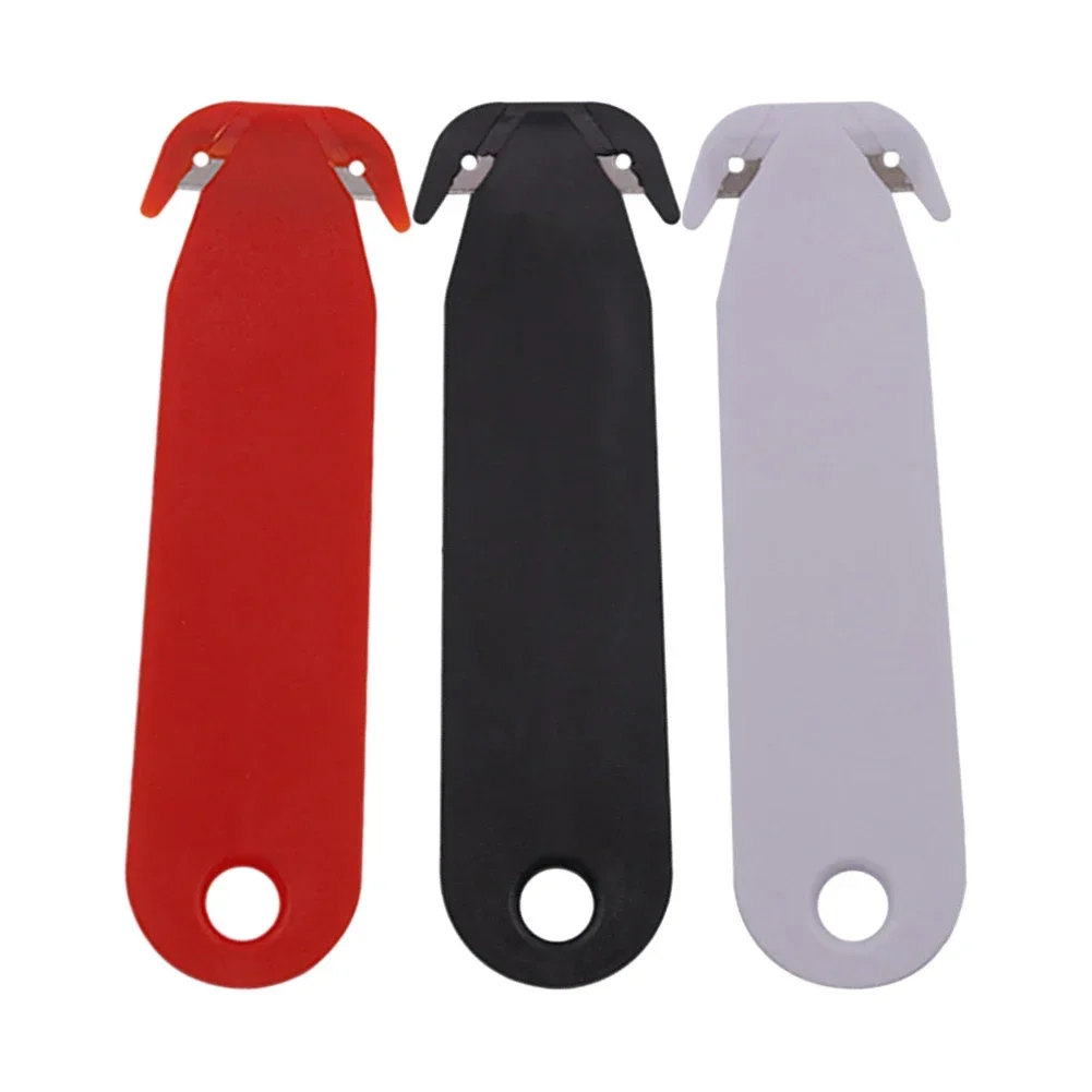 Easy Grip Red Film Cutting Art Paper Cutter Brightness Portable Carry Red Safety Cover Stainless Steel Dorm Room