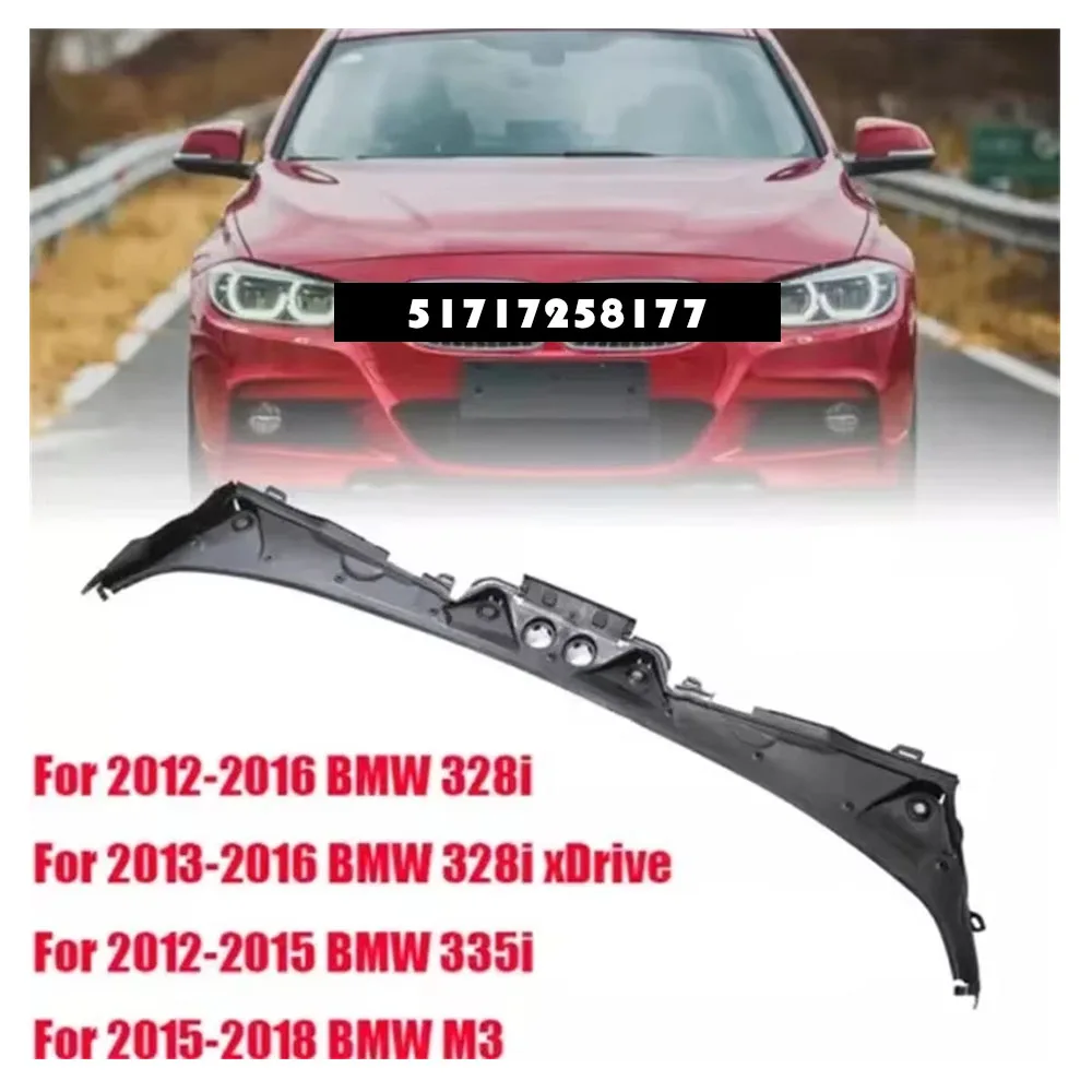 

Front Windshield Wiper Cowl Cover Panel Compatible for 012-2016 328i Replaces 51717258177