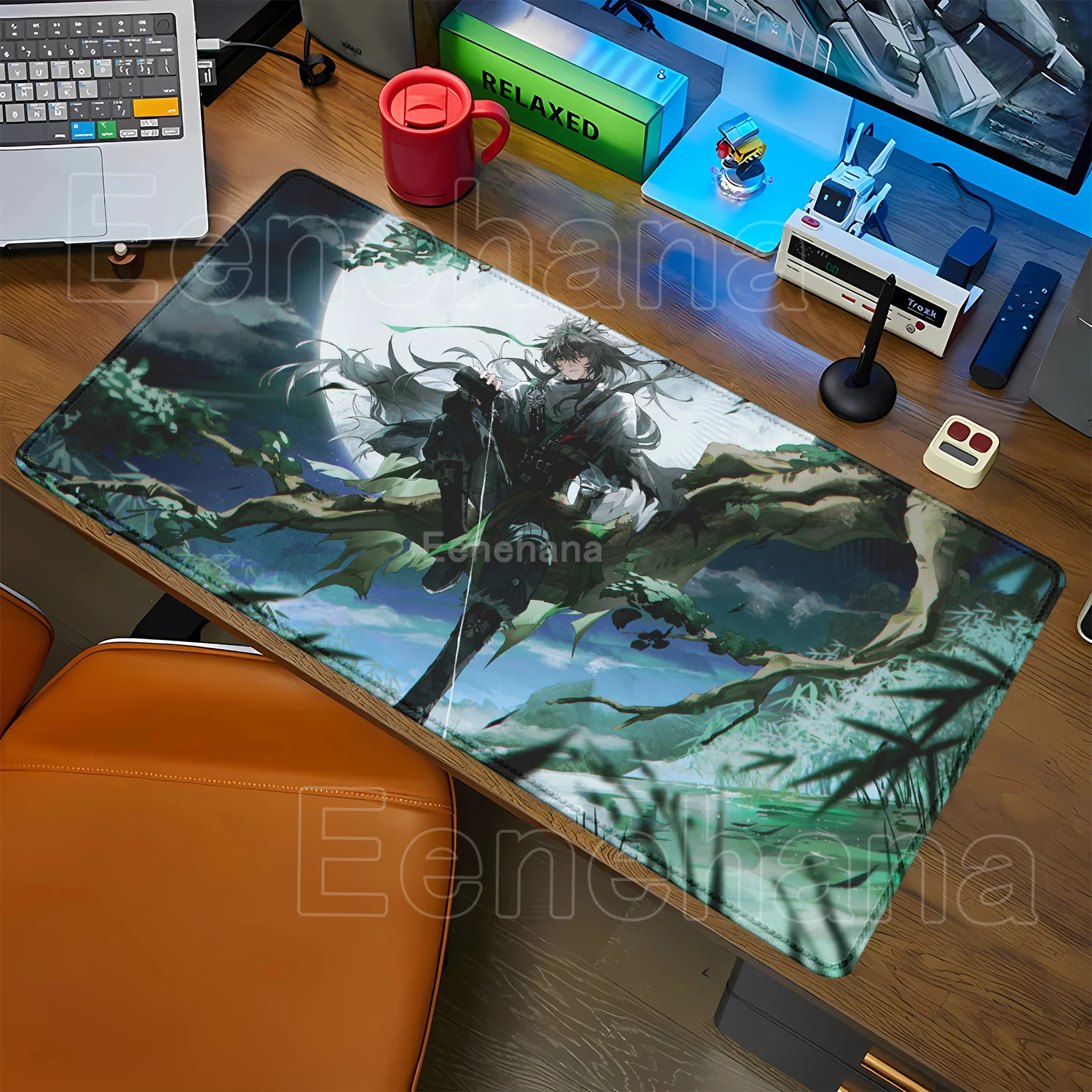 

Mouse Pad Wuthering Waves Qiuyuan HD printing Game offices Computer Gamer PC Keyboard Desk Mat Non-Slip Rubber Laptop Mousepad