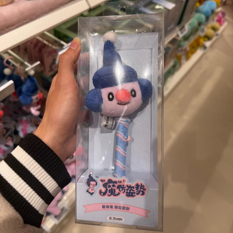 Pokemon Genuine Acg Goods "Devil Imitation Pose Series Mime Jr Anime Collectibles Drawstring Bag Backpack And Ballpoint Pen Gift view 4