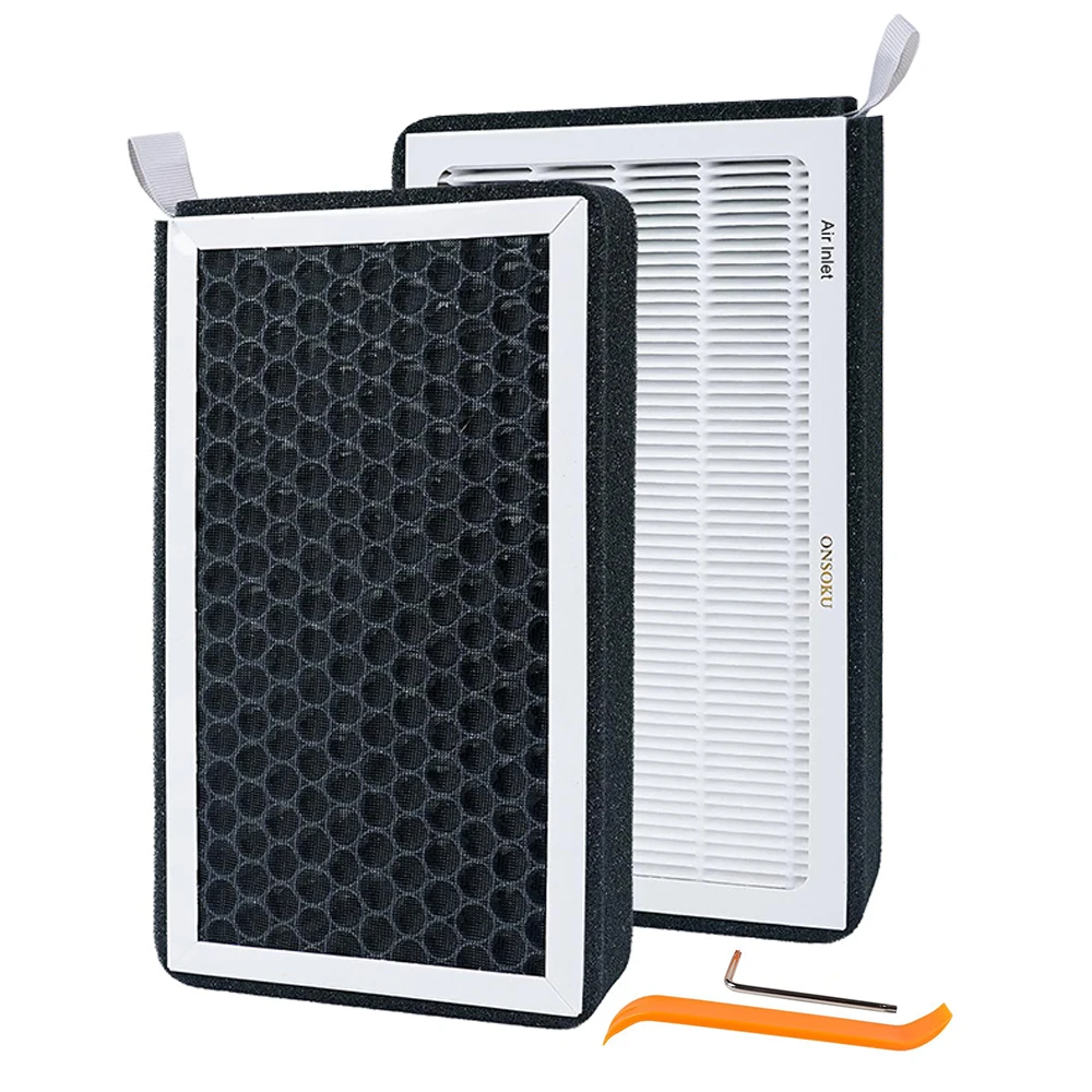 

Салонный воздушный фильтр 2 в 1 с активированным углем, фильтр кондиционера для Tesla Model 3 Model Y 2017-2024 2025, замена