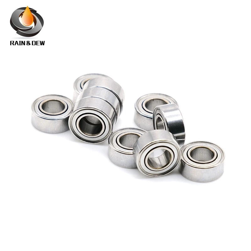 10Pcs High Quality 5x10x3mm  SMR105ZZW3  ABEC-9 Stainless Steel Ball Bearing