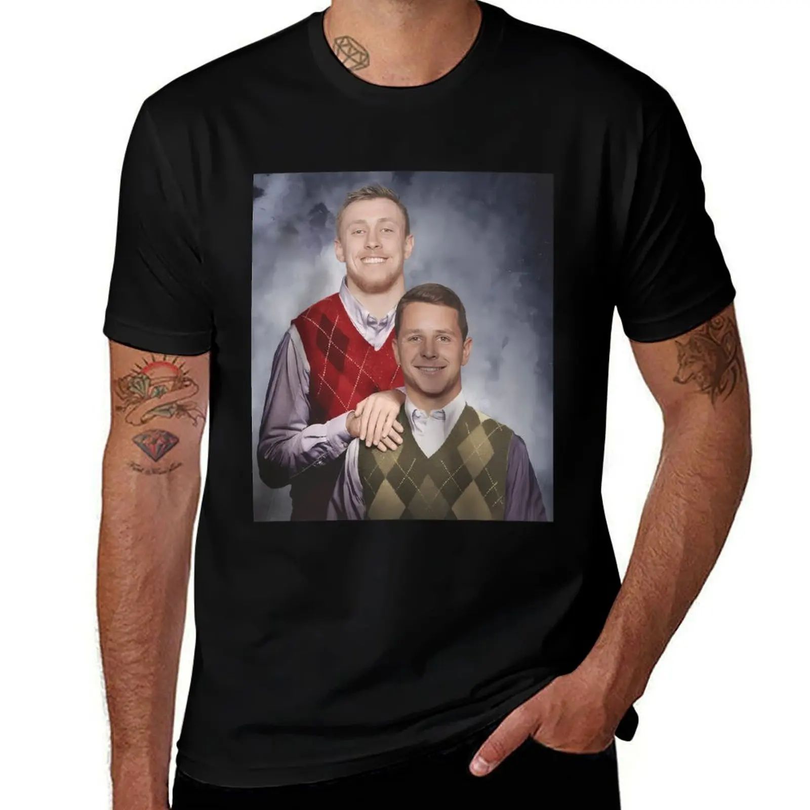 Brock Purdy George Kittle T-Shirt Big and Tall Basic Tee Shirt