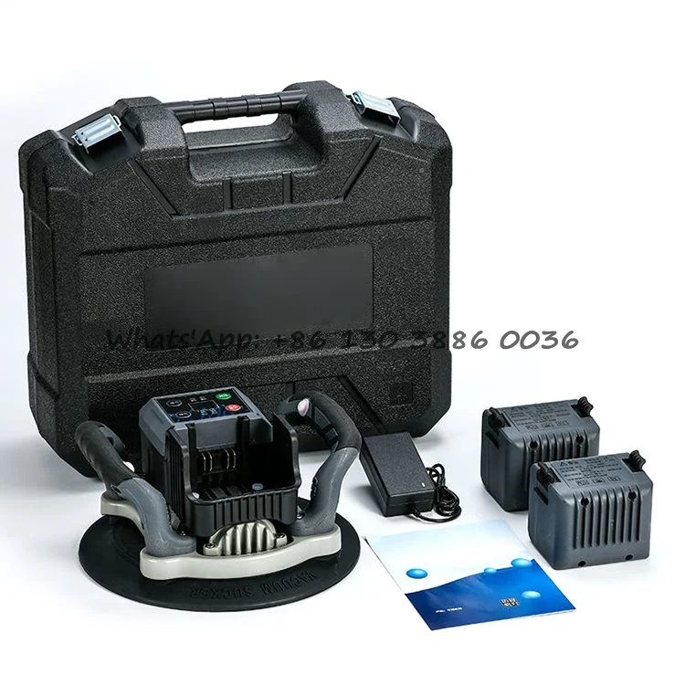 4Ah Large Capacity Lithium Battery Suction Cup Automatic Ceramic Vibrator Leveling Machine Electric Glass Laying Vibrator