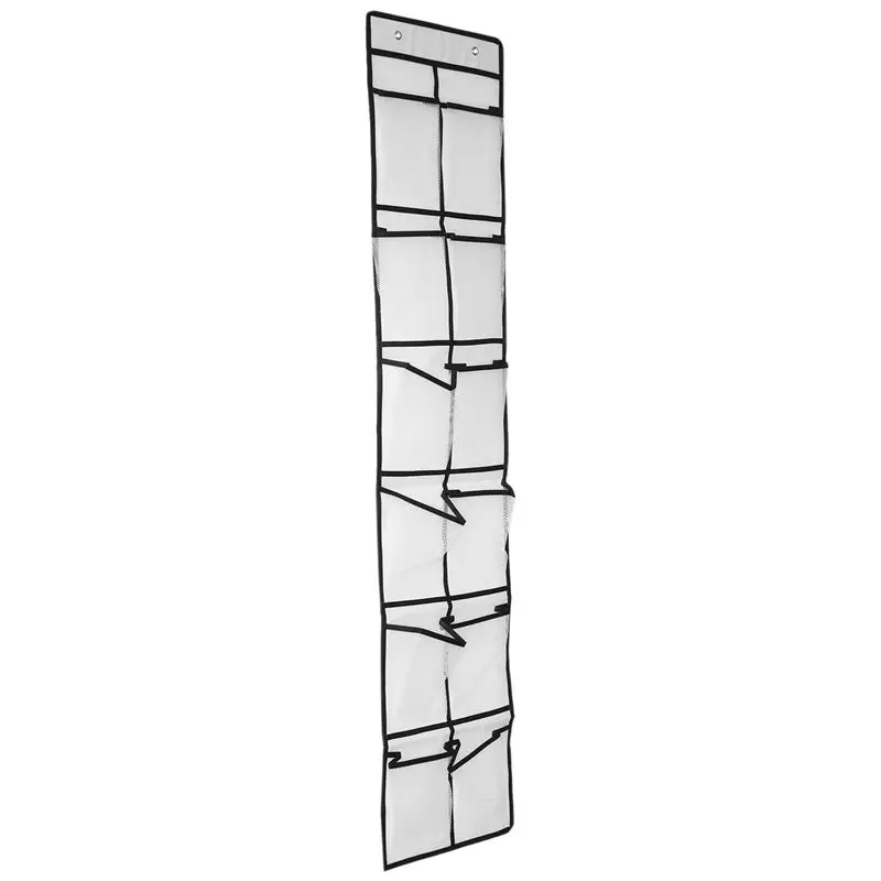 Customer Favorite 12 Large Mesh Pocket Hanging Shoe Organiser Rack Behind Doors Shoes Rack Storage Household Wall Bag Room Shoes