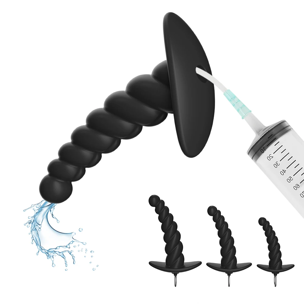 المساعدات الشرج دش حقنة شرجية سيليكون بعقب المكونات دسار مع حقنة المهبل الشرج الأنظف ألعاب جنسية مثير اكسسوارات للنساء الرجال