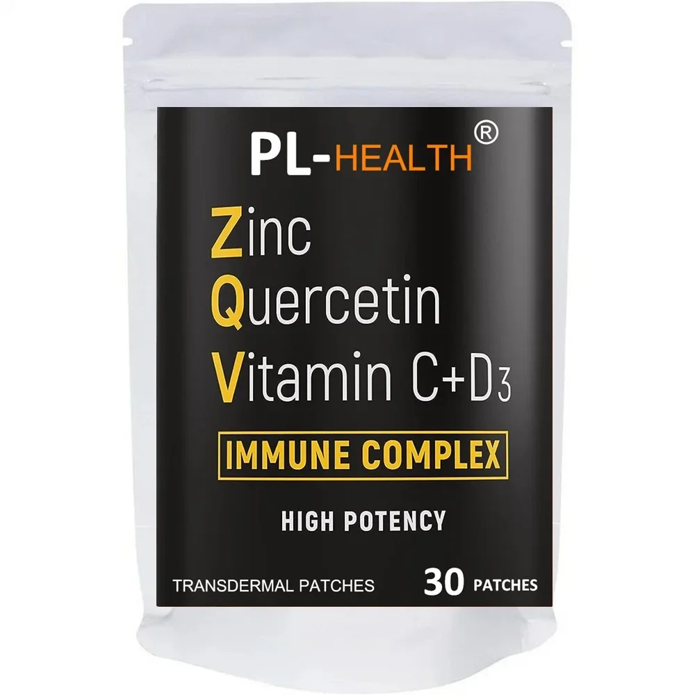 

Immune Support Transdermal Patches Vitamin C Vitamin D3 Immune Support -30 Patches One Month Supply