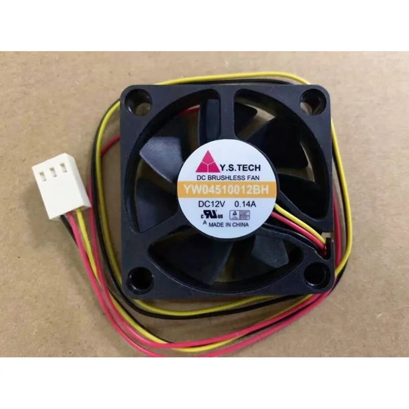 

Вентилятор охлаждения A+ FOR Y.S.TECH YW04510012BH DC12V 0.14A 45*45*10 мм, 3-контактный