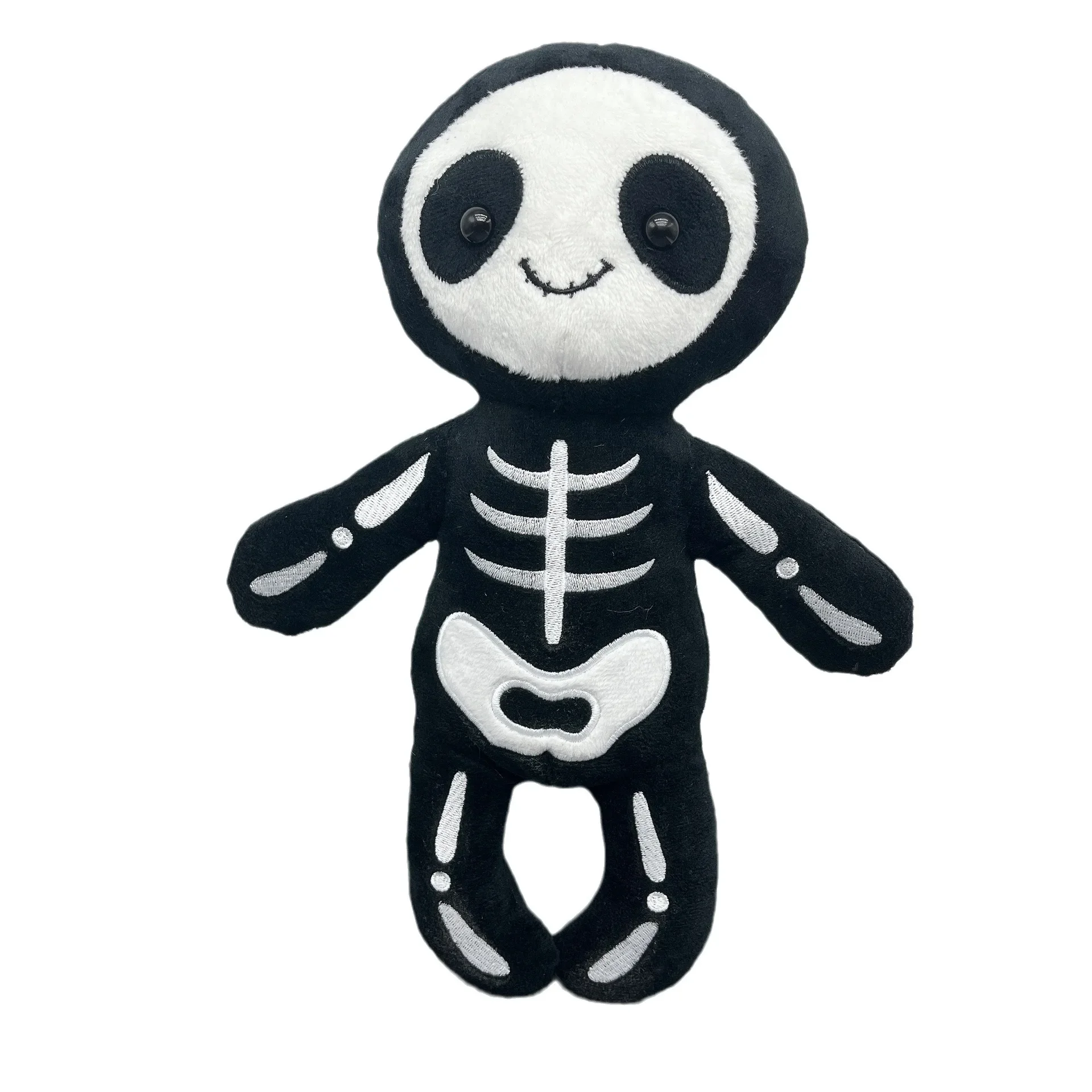 30cm Plush Doll Skeleton Bob Halloween Decoration Soft Stuffed Toy Christmas Present for Kids