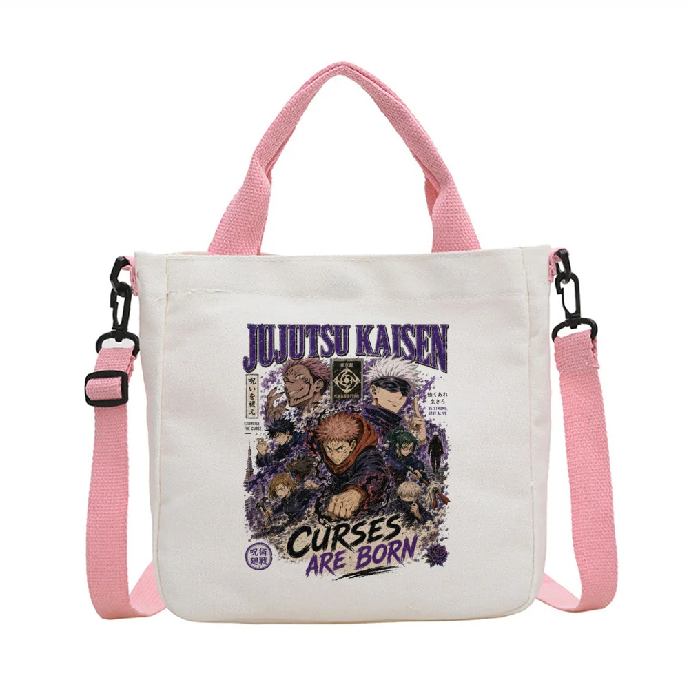 Jujutsu Kaisen tote bag torba na zakupy personnalisable foldable shoulder  shopping femme