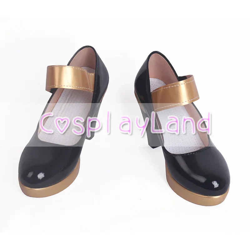 Gioco LOL KDA Ahri Stivali Accessori per costumi cosplay per scarpe da donna Custom Made Halloween Partyx;3,d'6.r;8'w,