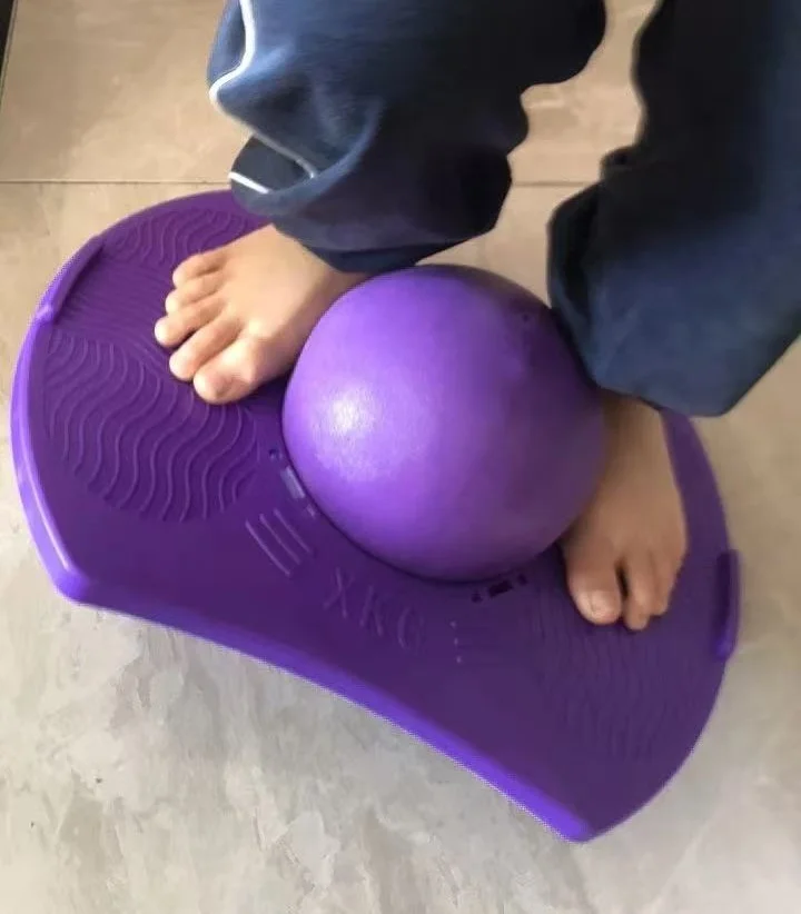 Sport Energetic Exercise Jumping Bounce Yoga Fitness Ball Rock Hopper Pogo High Bounce Space Balance Jump Board Ball Jumping Toy