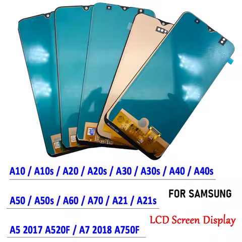 LCD Display Touch Replacement Digitizer Screen Assembly For Samsung A10 A10S A21 A21S A50 A20 A20S A30 A30S A40 A40S A50S A70