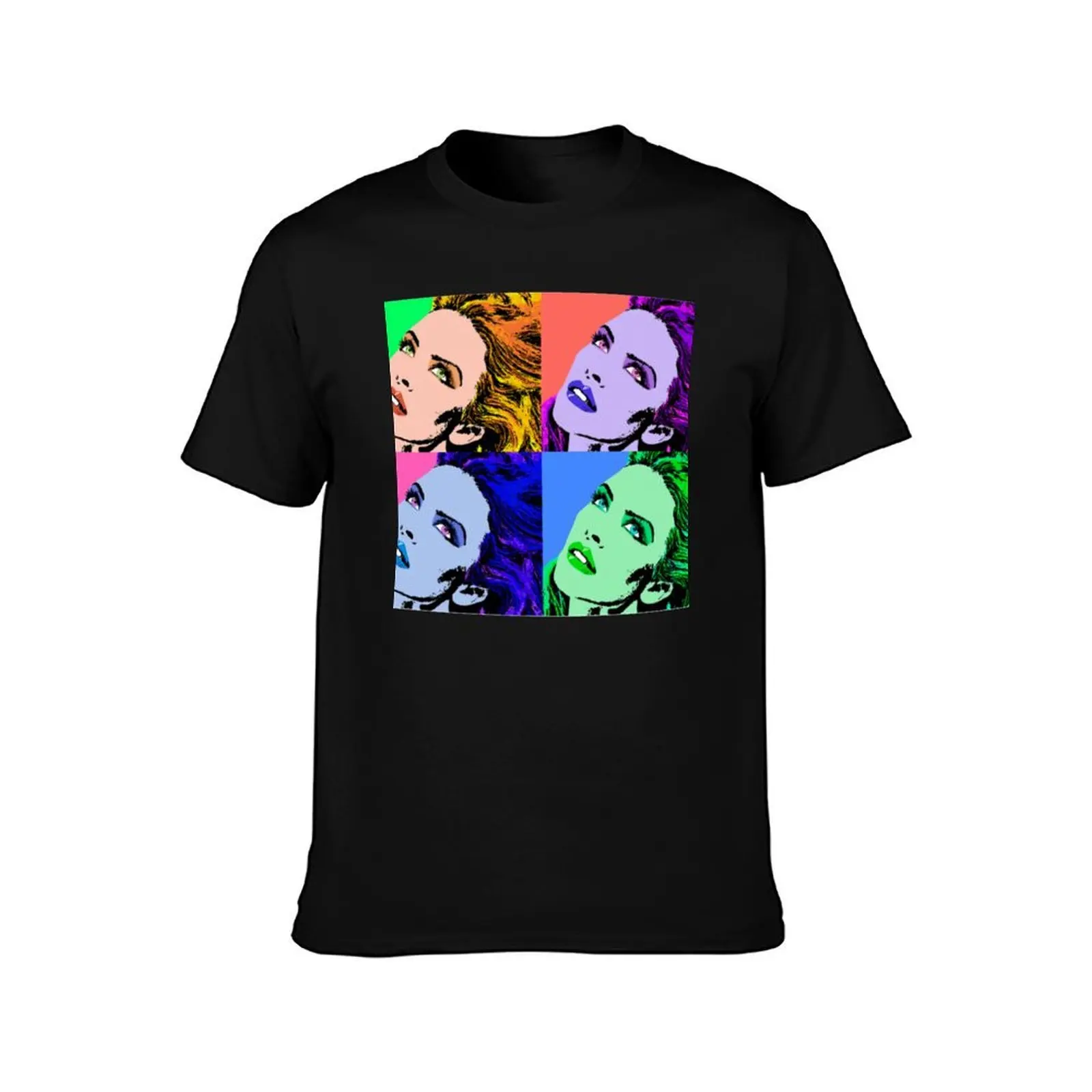 Kylie Minogue POP Collage T-Shirt Big Size Loose Fit Tee Shirt T-Shirt