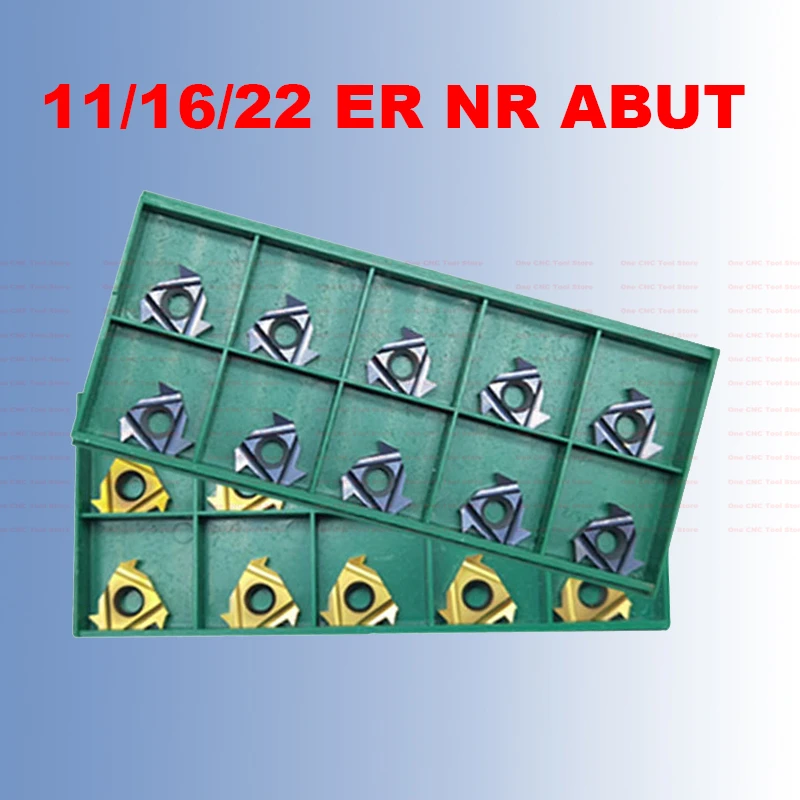 

Original 11ER 16ER 22ER 20ABUT American Serrated Thread Inserts 16NR 22NR 16 12 10 8 6 20 ABUT M20 TP04 CNC Carbide Lathe Cutter