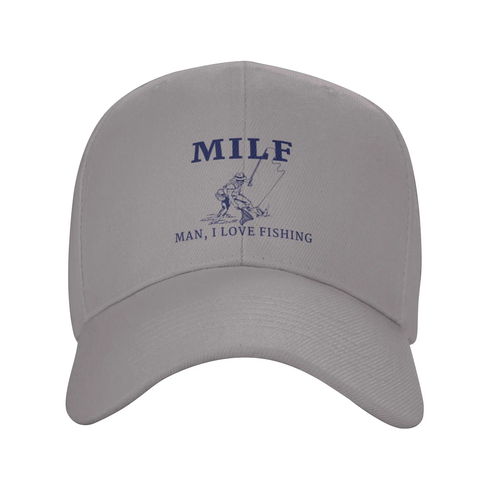 Hot Sale man I love fishing funny fisherman fish fishing rod Baseball Cap  Vintage Hats For Men  Gardening Hats For Men