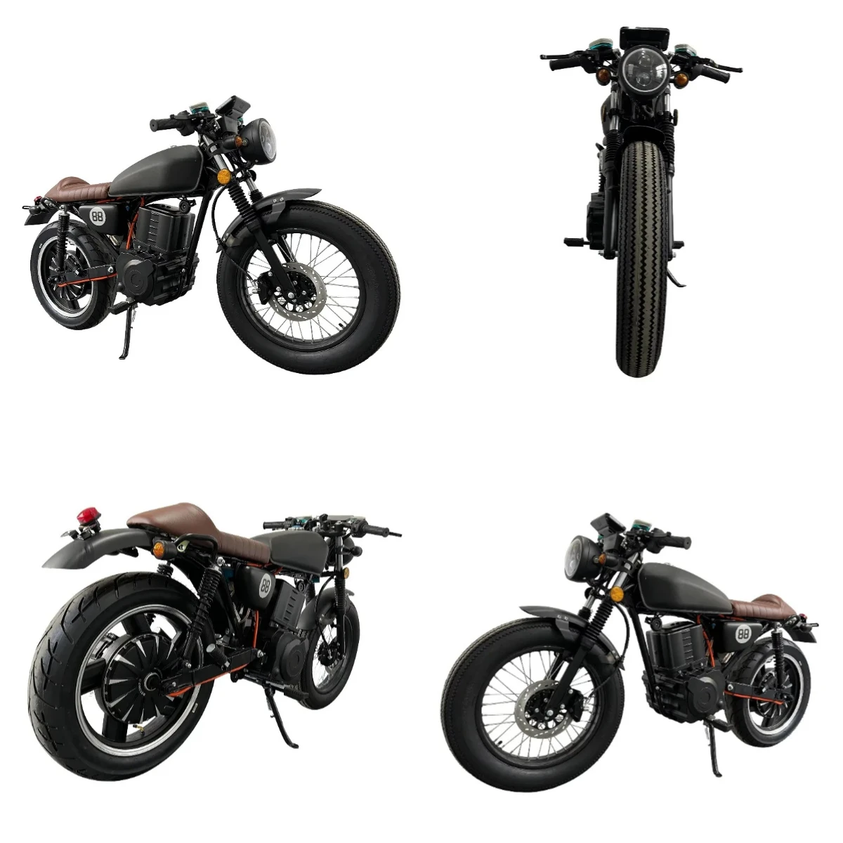 

2025 Newest Retro CG Classic Electric Motorcycle Strong Power Motor Cross Motorcycle