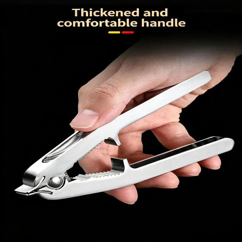 Oyster Opener Tool Seafood Cracker Clam Opener Kitchenware Zinc Alloy Shucker Stainless Steel Clam Opener Tool Kitchen Gadget