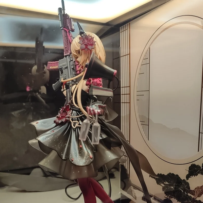 Spot Girls Frontline M4 Sopmod Ii Dinner Sweeper Handmade Collectible Movable Doll Cartoon Anime Birthday Gift Desktop Decoratio