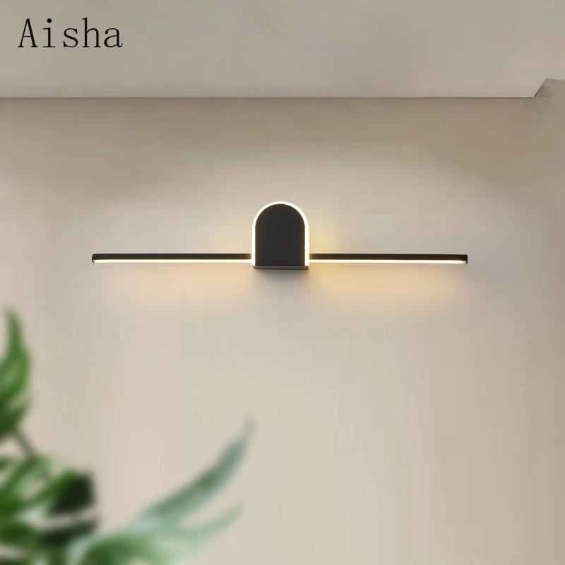 

Led Wall Light Modern Minimalist Bathroom Makeup Sconce Bathroom Mirror Headlight Bathroom Mirror Cabinet Special Mirror Lamp