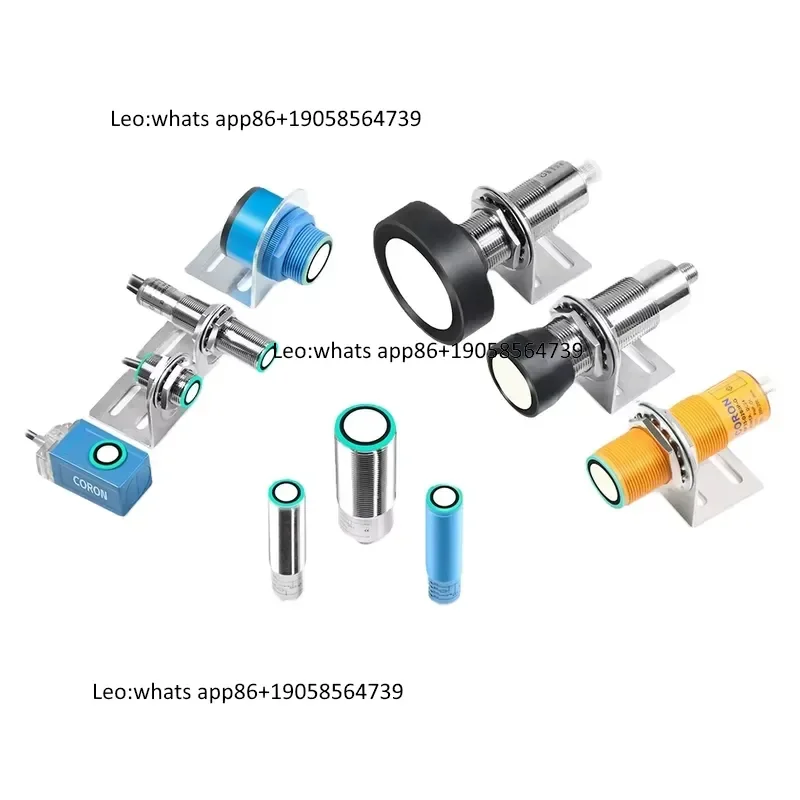 Long Distance Ultrasonic Sensor Reflective Type PNP Normally Open/Closed IP67 24VDC 0-6m Detection Metal
