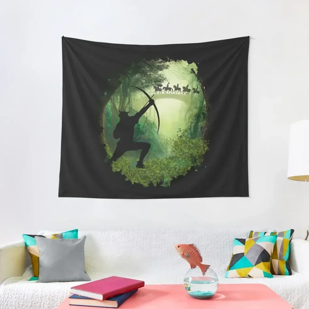 

Robin Hood Tapestry Room Decor Korean Style Decorative Wall Mural Christmas Decoration Tapestry